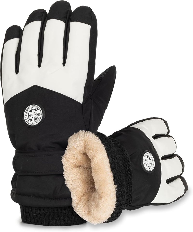 Eohak Men and Women Ski Gloves Winter Cold Weather Gloves Touchscreen Warm Waterproof Gloves for Cycling, Running, Driving, Skiing - Image 2